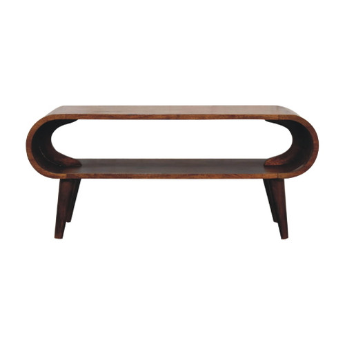 Amaya - Nordic Style Coffee Table - Chestnut