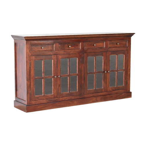 Large Glazed Sideboard - Cherry