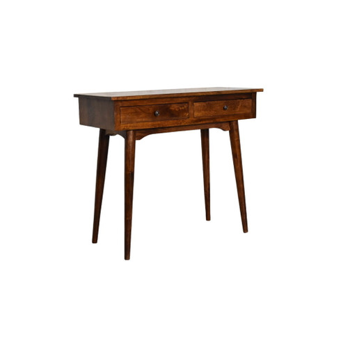 Hallway 2 Drawer Console Table - Chestnut
