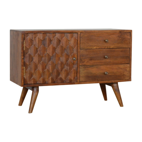 Carved Sideboard - Chestnut