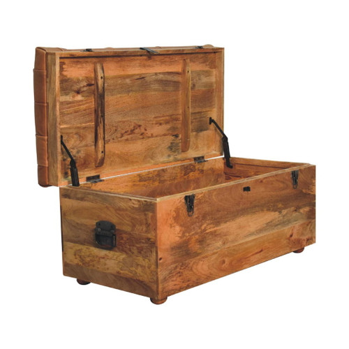 Buffalo - Hide Storage Trunk - Oak
