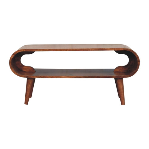 Amaya - Nordic Style Coffee Table - Caramel