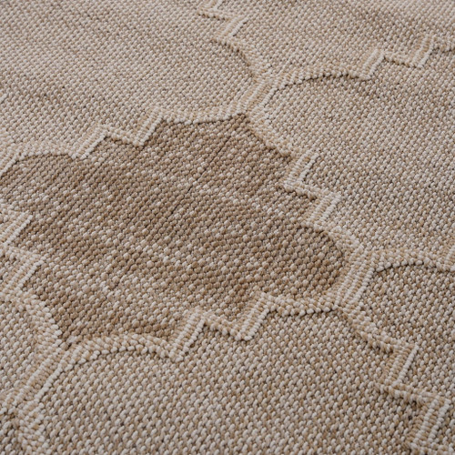 Guros - 2' X 8' Trellis Indoor / Outdoor Area Rug - Cream