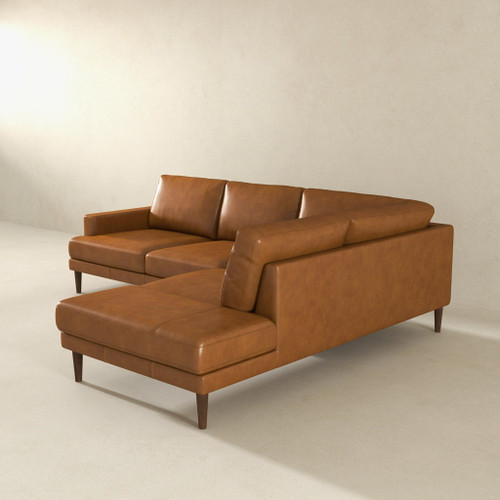 Corbin - Right Facing Sectional Sofa - Tan
