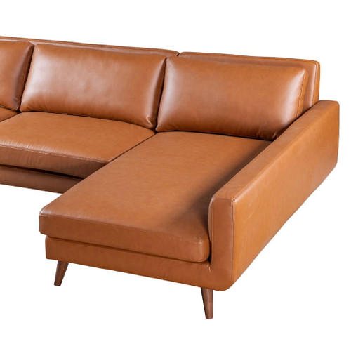 Garland - Right Sectional Sofa - Cognac