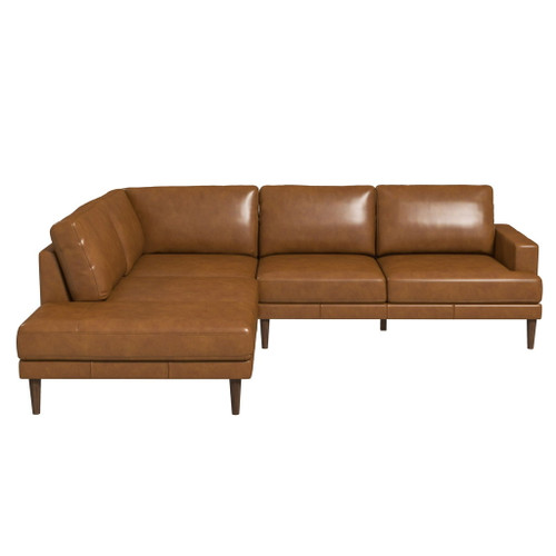 Corbin - Left Facing Sectional Sofa - Tan