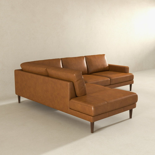 Corbin - Left Facing Sectional Sofa - Tan