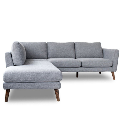 Benson - Sectional Sofa Left Facing Chaise - Gray