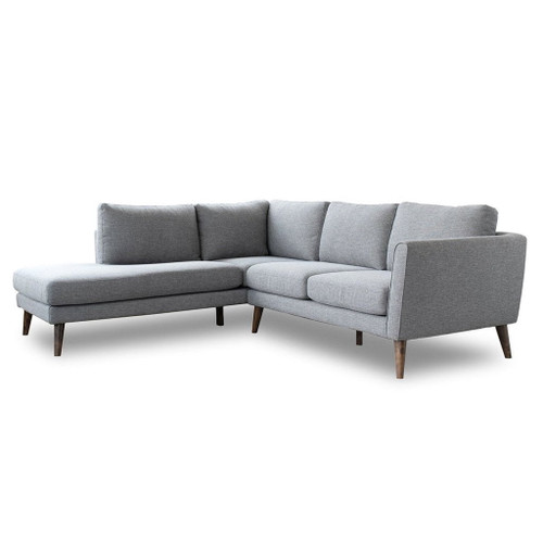 Benson - Sectional Sofa Left Facing Chaise - Gray
