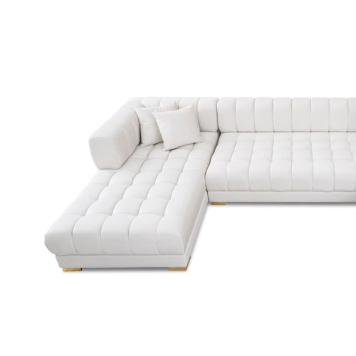 Marlow - U Shape Corner Sofa - Ivory