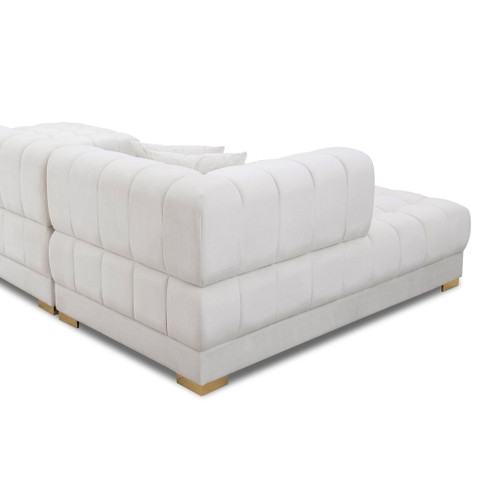 Marlow - U Shape Corner Sofa - Ivory