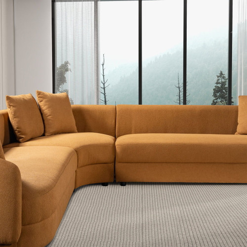 Highline - Corner Sofa - Cognac