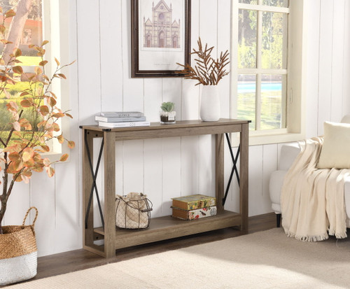 Grant - Sofa Table - Tan