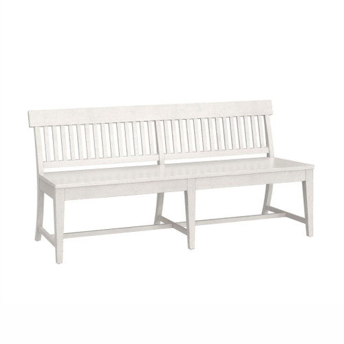 Haidel - Dining Bench - White