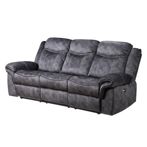 Jimny - Domino Power Reclining Sofa - Granite