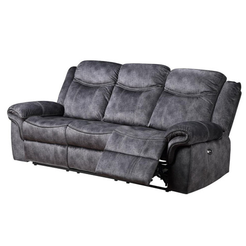 Jimny - Domino Power Reclining Sofa - Granite