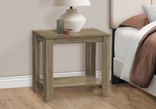 Accent Table - Taupe