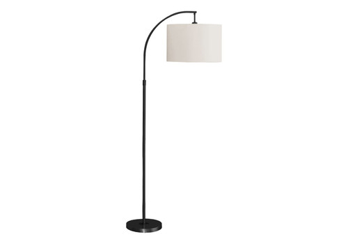 Floor Lamp, Lighting - Black / Beige