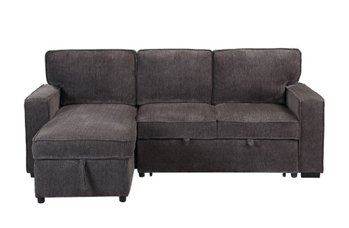 Territory - Pull Out Sofa Bed - Dark Gray