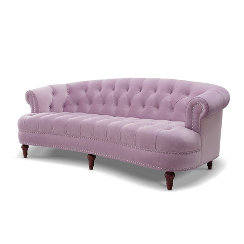 La Rosa - Victorian Chesterfield Tufted Sofa - Lavender