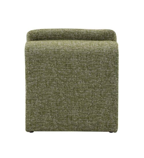 Jaeda - Innovative Elegance Accent Chair In Curved Shape - Green