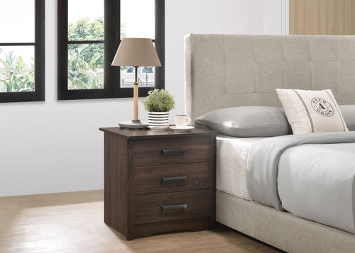 Contemporary Nightstand - Wenge
