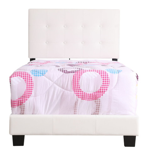 Caldwell - Twin Bed - White