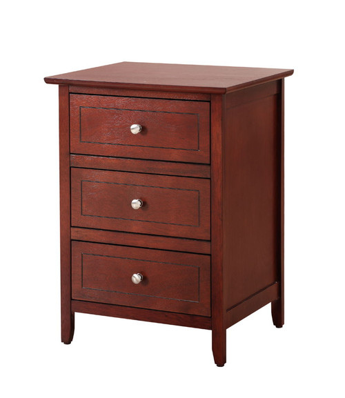 Transitional Nightstand For Bedrooms - Cherry