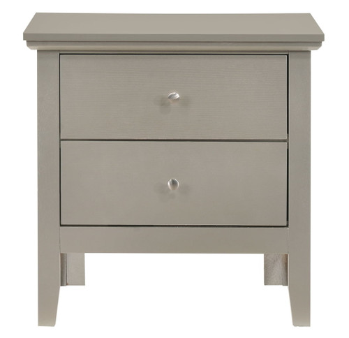 Primo - Nightstand - Silver Champagne