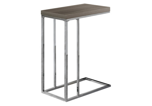 C-Shaped Table For Living Room - Taupe