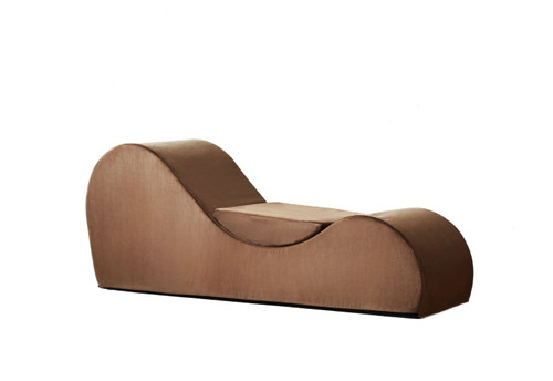 Solace - Chaise Lounge Chair Relaxation, Ergonomic Design With Soft Yet Firm High Density Foam Core, Removable Machinewashable Cover - Brown