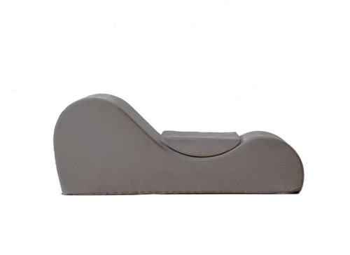 Solace - Chaise Lounge Chair Relaxation, Ergonomic Design With Soft Yet Firm High Density Foam Core, Removable Machinewashable Cover - Gray