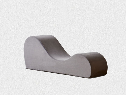 Solace - Chaise Lounge Chair Relaxation, Ergonomic Design With Soft Yet Firm High Density Foam Core, Removable Machinewashable Cover - Gray