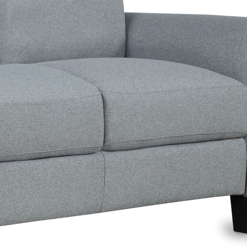 Living Room Furniture Loveseat Sofa Double Seat Sofa Loveseat Chair - Gray