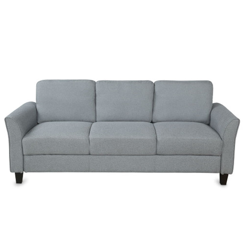 3 Seat Sofa Living Room Sofa - Gray
