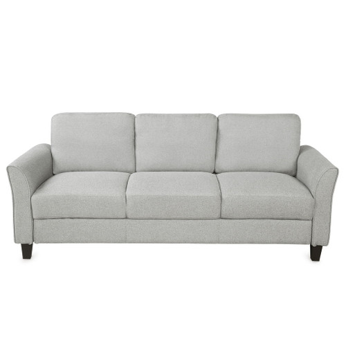 Living Room Furniture Chair And 3 Seat Sofa - Light Gray