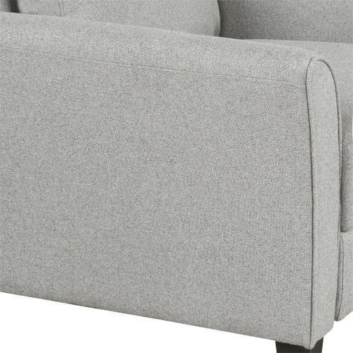 Living Room Furniture Chair And 3 Seat Sofa - Light Gray