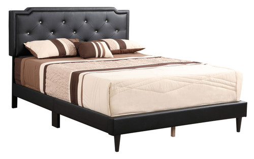 Deb - Queen Bed For Modern Bedrooms - Black
