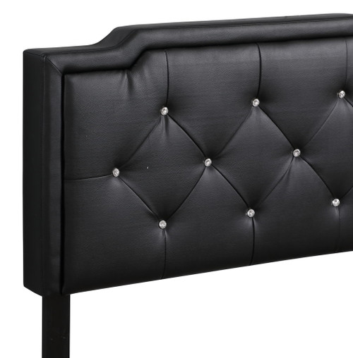 Deb - Twin Bed - Black