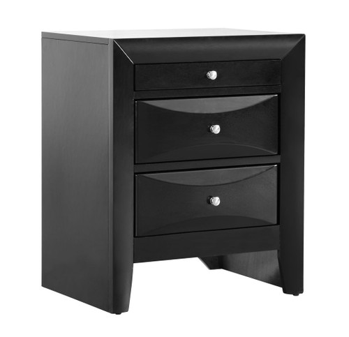 Marilla - Nightstand - Black