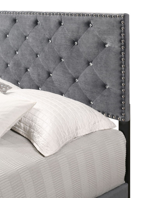 Suffolk - Twin Bed - Gray