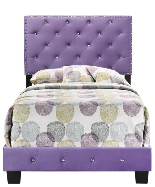 Suffolk - Twin Bed - Purple