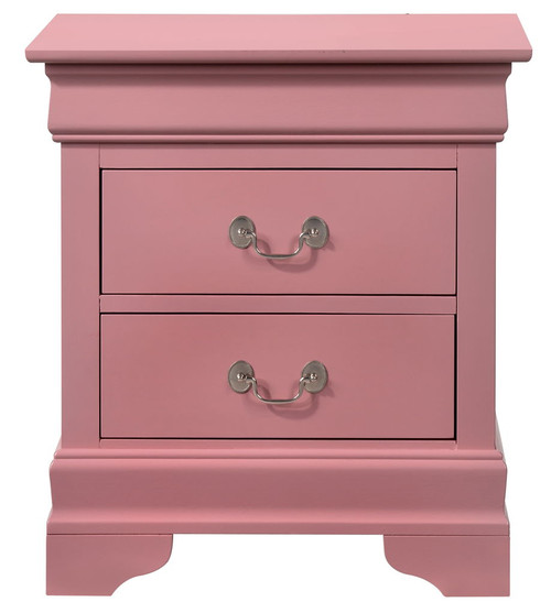 Louis Phillipe - Nightstand - Pink