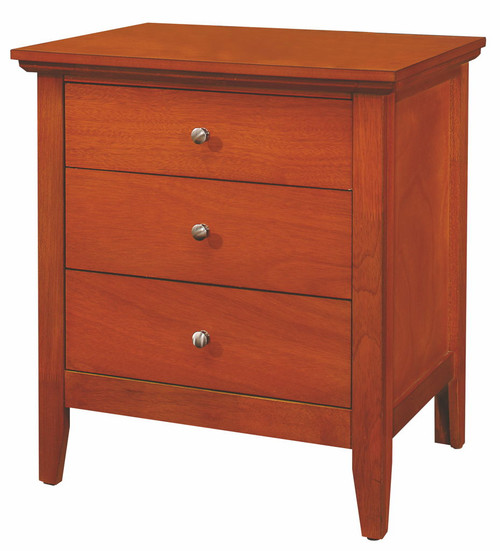 3 Drawer Nightstand - Oak