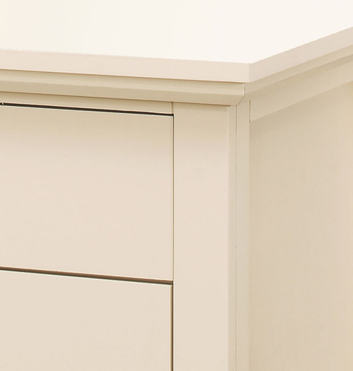 3 Drawer Nightstand - Beige