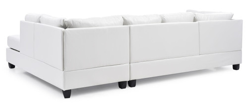 Malone - Sectional - White