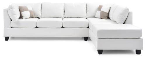 Malone - Sectional - White