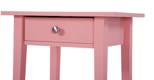 Contemporary Nightstand - Pink