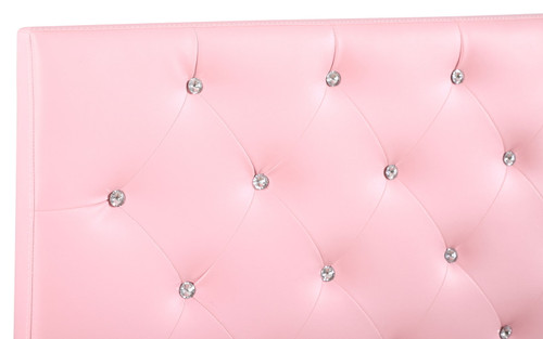 Full Cheerful Adjustable Headboard - Pink