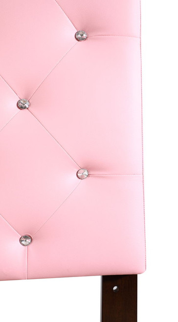 Full Cheerful Adjustable Headboard - Pink